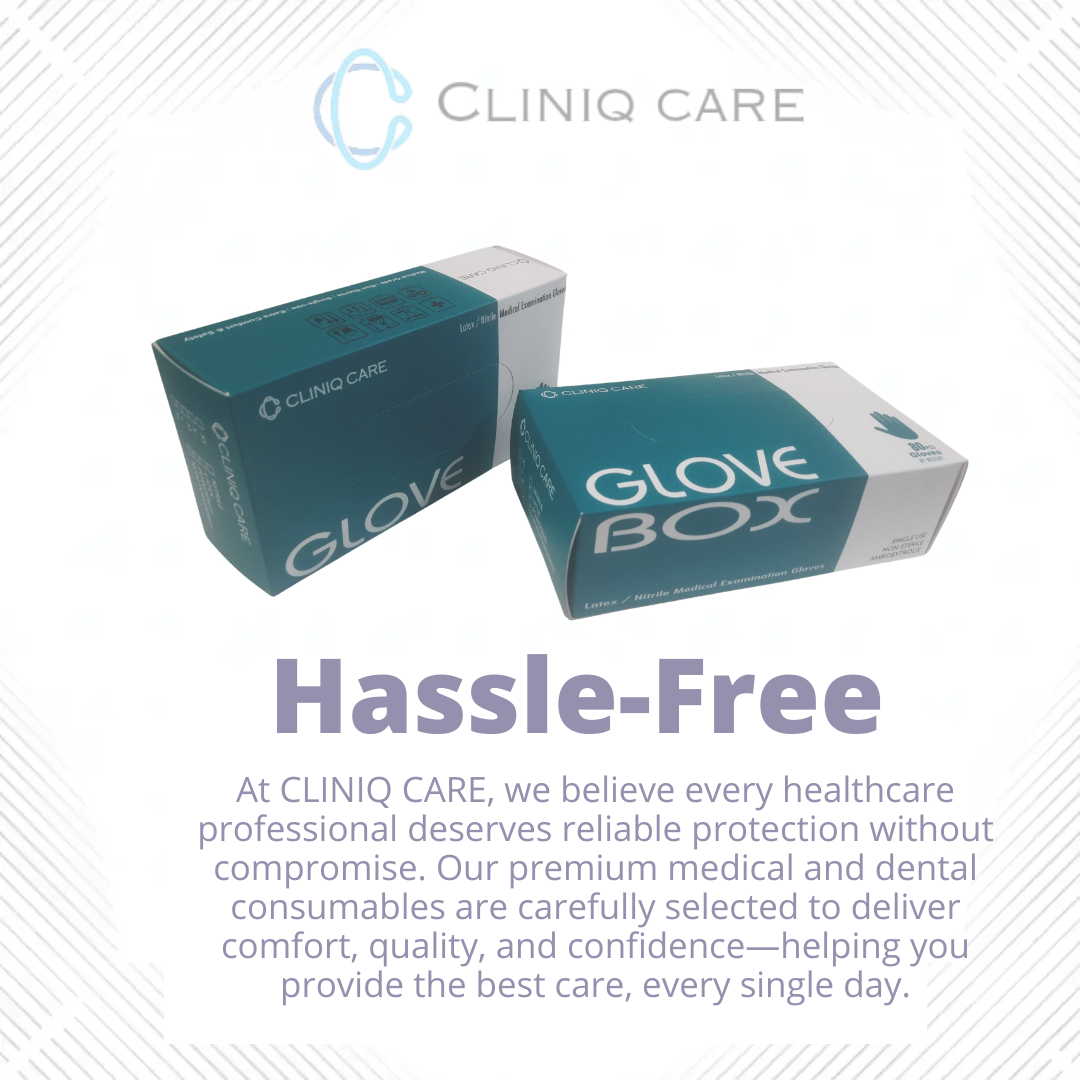 Black Disposable Nitrile Examination Gloves | Powder Free Medical Grade | CLINIQ CARE